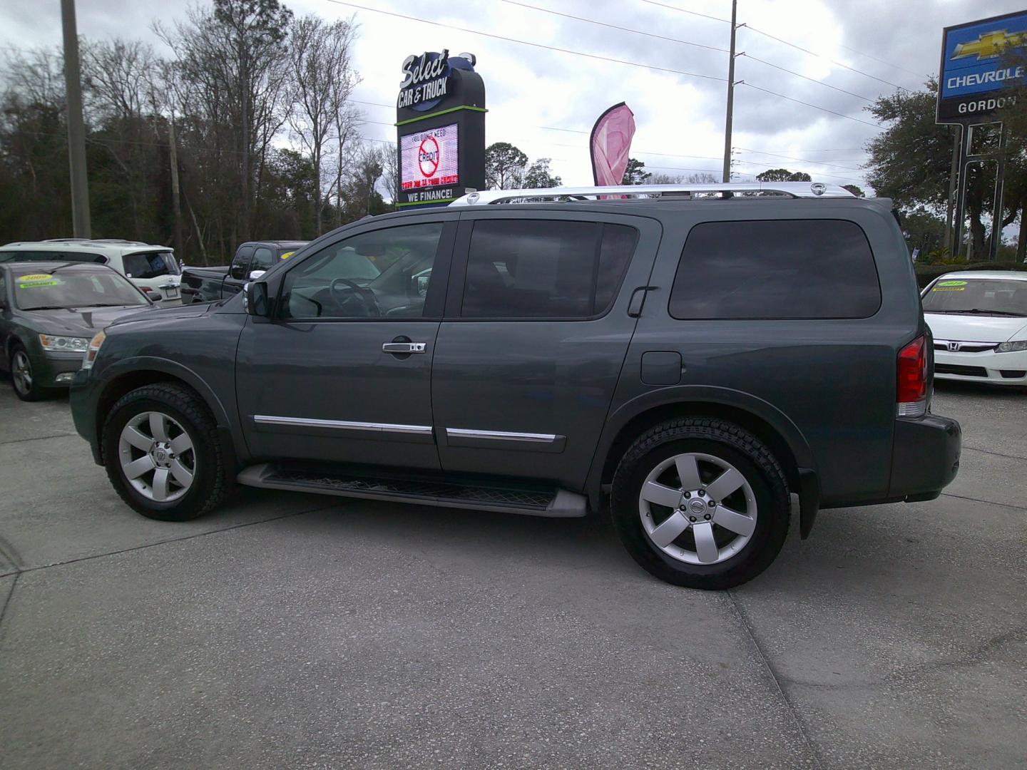 2012 GRAY NISSAN ARMADA SE; PLATINUM; (5N1BA0ND0CN) , located at 390 Hansen Avenue, Orange Park, FL, 32065, (904) 276-7933, 30.130497, -81.787529 - Photo#4